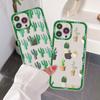 Летний чехол для телефона с изображением кактуса из мультфильма для Samsung S 20 21 22 23 lite plus ультра прозрачный чехол для мобильного телефона Funda