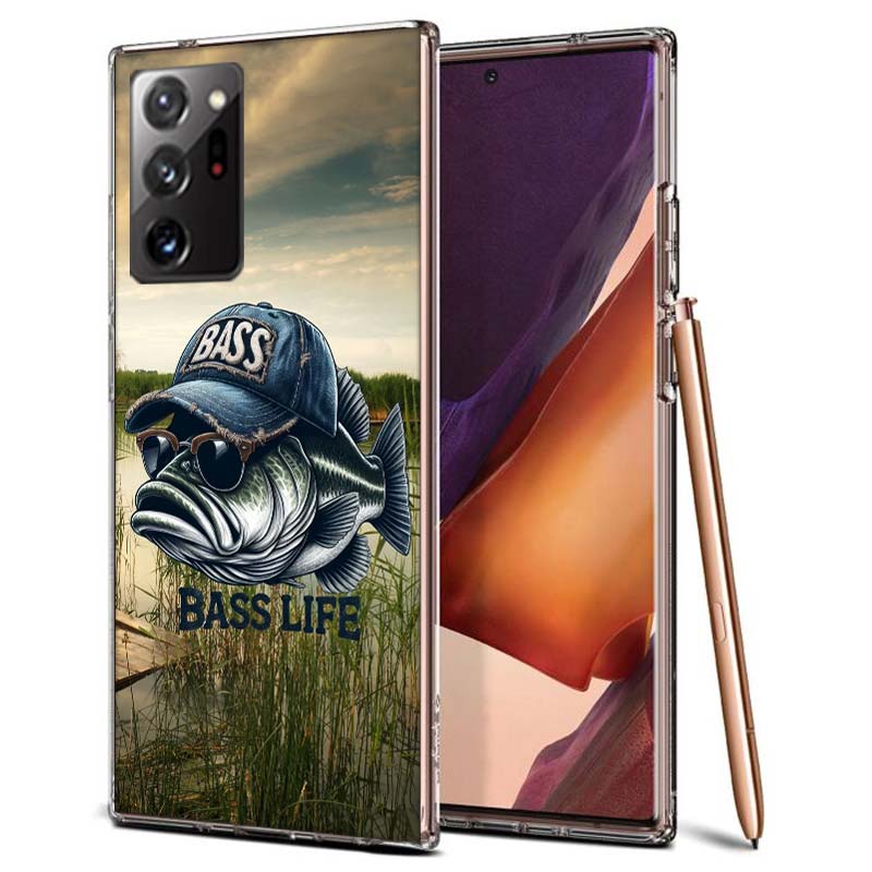 Enjoy a Day of Fishing Pleasure Phone Case for Samsung A55 A35 A25 A15 A07 A05S A16 A17 A26 A36 A37 A56 A57 Galaxy Note 20 10 A5
