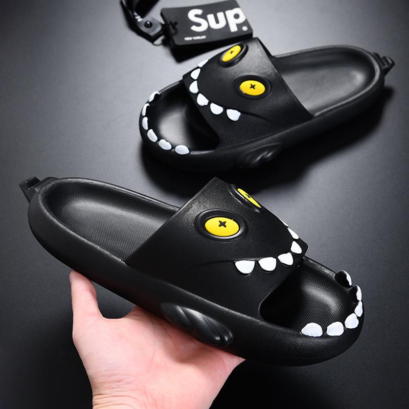 Модные милые женские тапочки Shark Home Женская обувь Нескользящие забавные тапочки Детские летние сандалии Обувь для девочек-малышей Женские шлепанцы Мужские