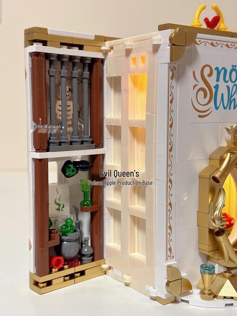 Лесной поцелуй и Желание Пазл 3D Книга из строительных блоков: Развивающий игровой набор для сборки