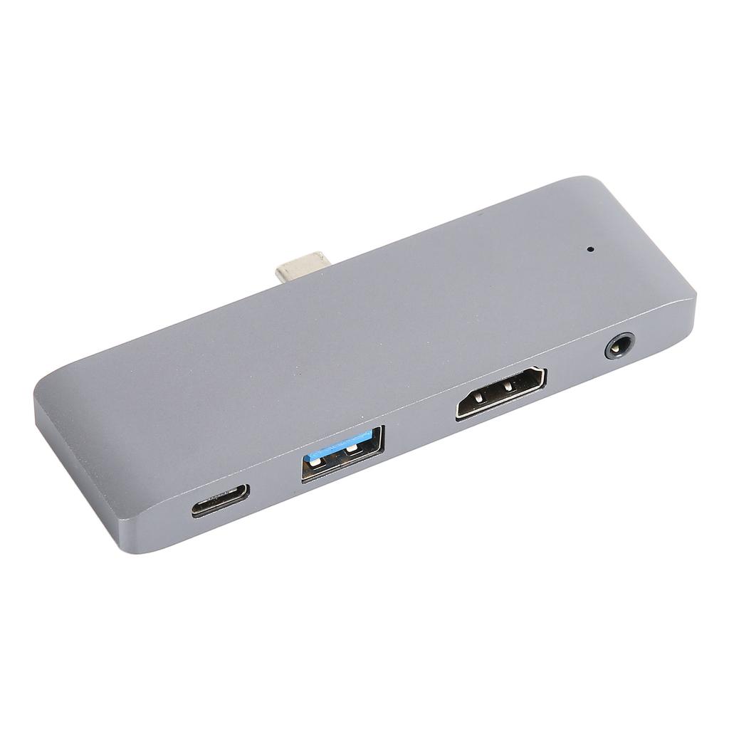 USB C Хаб 4 в 1 Алюминиевый сплав USB C на USB USB3.0 HDTV AUX 3.5мм USB C Сплиттер для OS X Планшет