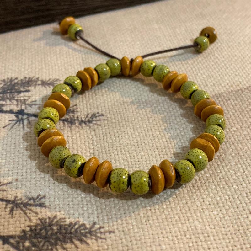 Милый мультяшный браслет с изображением счастливого кота для женщин и девочек, цветные эластичные браслеты с бусинами, керамические браслеты с подвесками в виде кота, ювелирные изделия, подарки