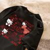 2026 Summer Hello Kitty American Graffiti Style Theme Cotton Print Ladies Tshirt Casual Comfortable Cotton Streetwear