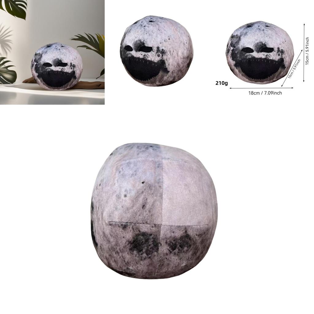 Луна Проснулась Планета Плюшевая Игрушка с Мягким Кристаллическим Полиэстером для Коллекционеров и Детей