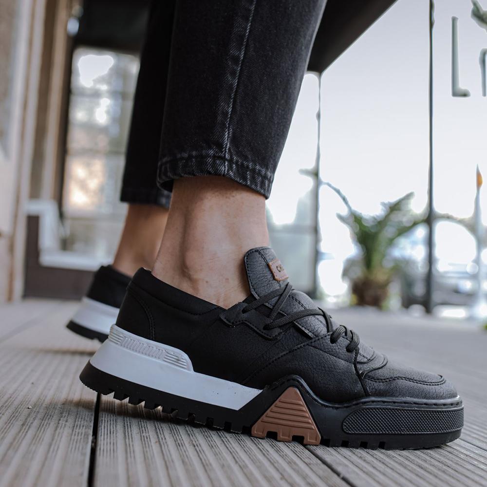 Chekich Мужская обувь Кроссовки черного цвета на шнуровке Весенне-осенние сезоны Дышащая повседневная замша с высокой подошвой Новое поступление Гибкая беговая обувь CH067