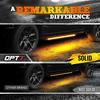 OPT7 Sidekick 78" Running Board Lights 2PCS LED Strips w/Sequential Amber Turn Signal, DRL, White Courtesy Light for Extended Crew Cab Trucks Pickup