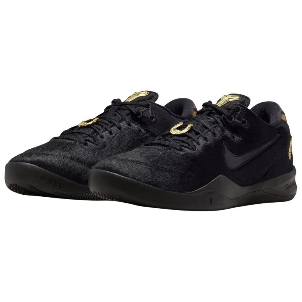 Nike Баскетбольные кроссовки Kobe 8 Мужские Черно-золотые IO8152-001