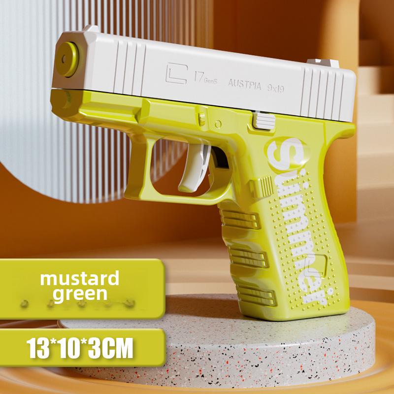 «Новый игрушечный мини-водяной пистолет Glock от Douyin Kids — летнее пляжное развлечение»