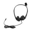 3.5mm Computer Headset with Microphone Noise Cancelling Head Mounted Headphone Wired Call Center Headsets for Business