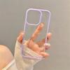 Прозрачный чехол-бампер ярких цветов для iPhone 15 14 13 Mini 12 11 Pro Max XR XS X 7 8 Plus SE3, мягкая противоударная задняя крышка
