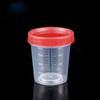 Transparent Measuring Cup 120ml Small Containers with Lids Dew Condiment Containers  Snack Ketchup