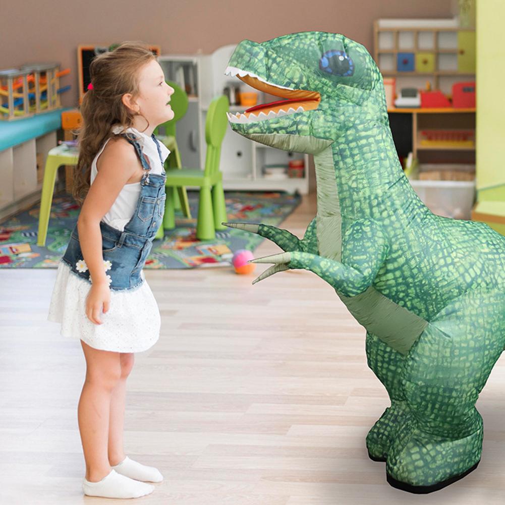 Электрический надувной динозавр с дистанционным управлением, надувной динозавр с дистанционным управлением, гигантский динозавр Юрского периода, игрушка-динозавр T-Rex для мальчиков