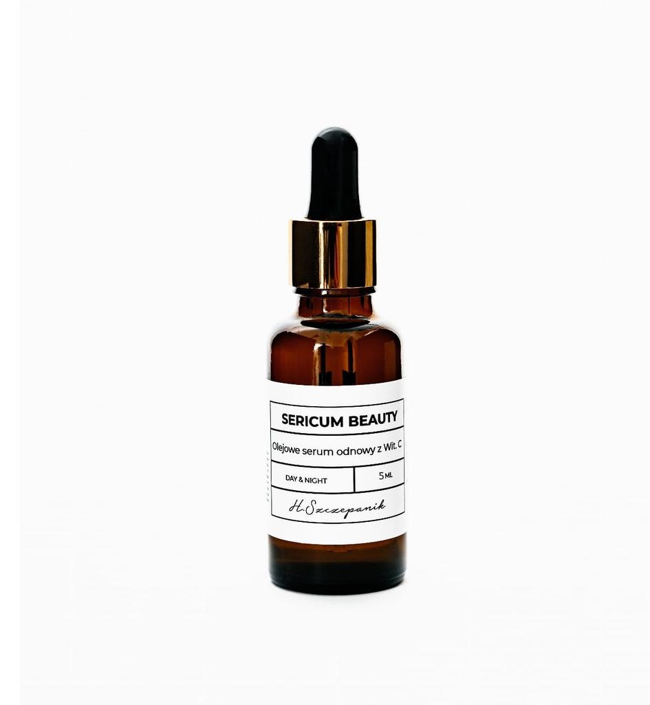 Olejowe serum z witaminą c przeciw zmarszczkom 5 ml