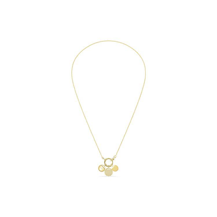 Swarovski Ginger Charm Gold Plated Necklace Women necklace White 5567530