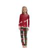Christmas Print Family Outfit Long Sleeve Top + Pants Set Family Outfit