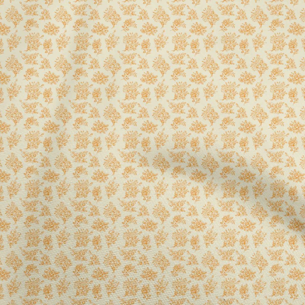 oneOone Cotton Flex Dusty Pink Fabric Toile Craft Projects Decor Fabric Printed By The Yard 40 Inch