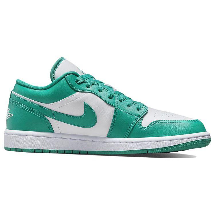 Air Jordan 1 Low New Emerald Женские кроссовки Зеленый Белый DC0774-132