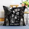 RRaven CCrow Movie Cushion Cover Washable Linen Pillowcase Soft  for Sofa Bed Cozy Home Room Decor