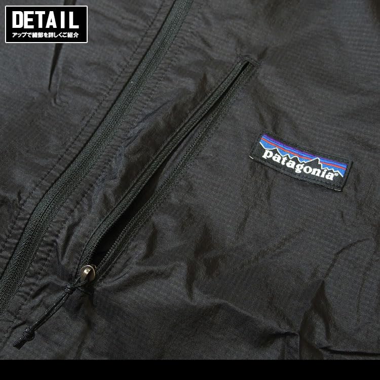 Patagonia Houdini Размер 24142 BLK HOUDINI JKT BLACK Мужская куртка, Черный, S, M'S [Б/У]