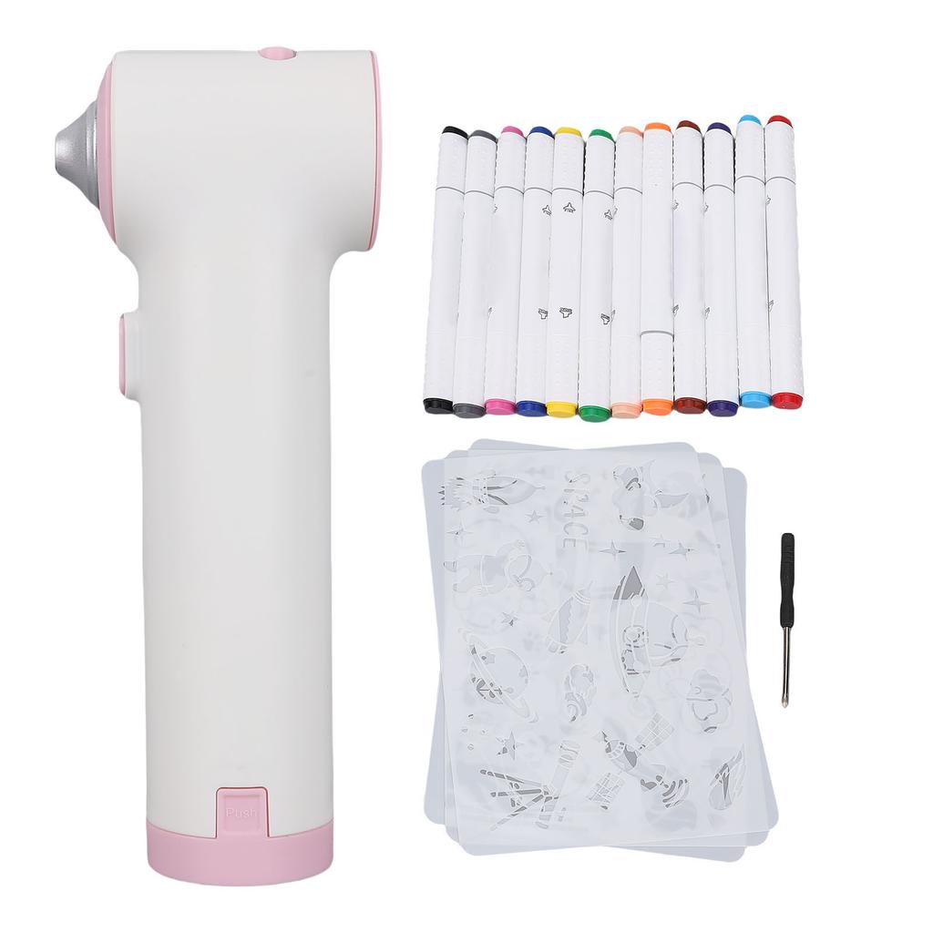Набор электрических аэрографов-маркеров Беспроводной для рисования Раскрашивания Искусства Ремесла Подарочный набор Школьные проекты