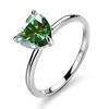 Bague Ringen Новинка, обручальные кольца с муассанитом из стерлингового серебра S925, 2 карата, для женщин, юбилейные ювелирные изделия