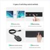 MT-viki 4-Port 4K@60Hz DP KVM Switch