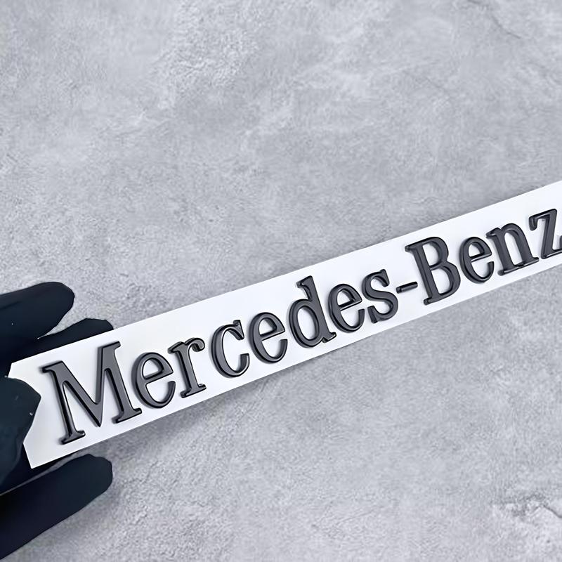 Car 3D Emblem Accessories Trunk Body Badge Decoration Stickers For Mercedes Benz AMG GLE GLS CLA CLE GLC CLS GLA W223 W213 W206