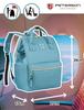 PTN ALFA-6003 Blue Fabric Backpack