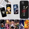 Чехол для телефона Demon Slayer Art Новый Высококачественный Чехол для iPhone SE X XS XR 16E 11 17 Pro Max 8 7 6 6s Plus