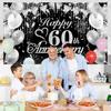 25th 50th 60th  Birthday Balloon Men Women Birthday Party Decorations Happy Birthday Banner  Theme party Supplies