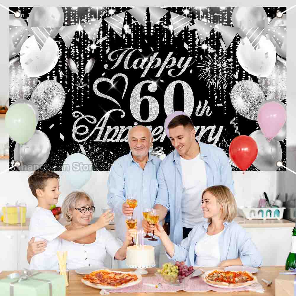 25th 50th 60th  Birthday Balloon Men Women Birthday Party Decorations Happy Birthday Banner  Theme party Supplies