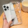 Нишевая ins цветочная для iPhone16 Apple 11/12/13/14/15Promax чехол для мобильного телефона 17Air