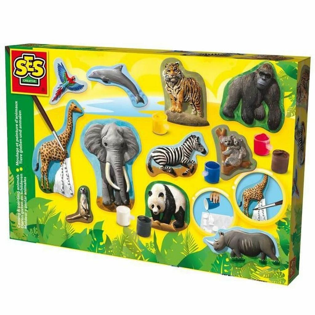 Modeling Clay Game SES Creative Molding and Painting - Animals