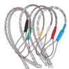 6 Colors Cable Pulling Socks Mesh Puller Antislip Pipe Conduit Pull Net Cover 4-25mm Cable Puller Wire Grip Galvanizing Metal