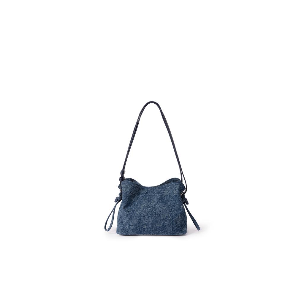 New Lee Denim Shoulder Bag, Adjustable Strap Regular Women's Vintage Denim Blue LE240104M-523