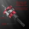 5pcs/box Adjustable Depth Countersink Drill Bit Zinc Zinc Alloy Drill Bit  Concealed Screw Installation