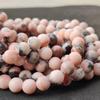 Hand Polish Natural Pink Zebra Jasper Gemstone Round Smooth Beads, Strand Size 14 To 15 Inch Size Available, 6 Mm 8 Mm 10 Mm.