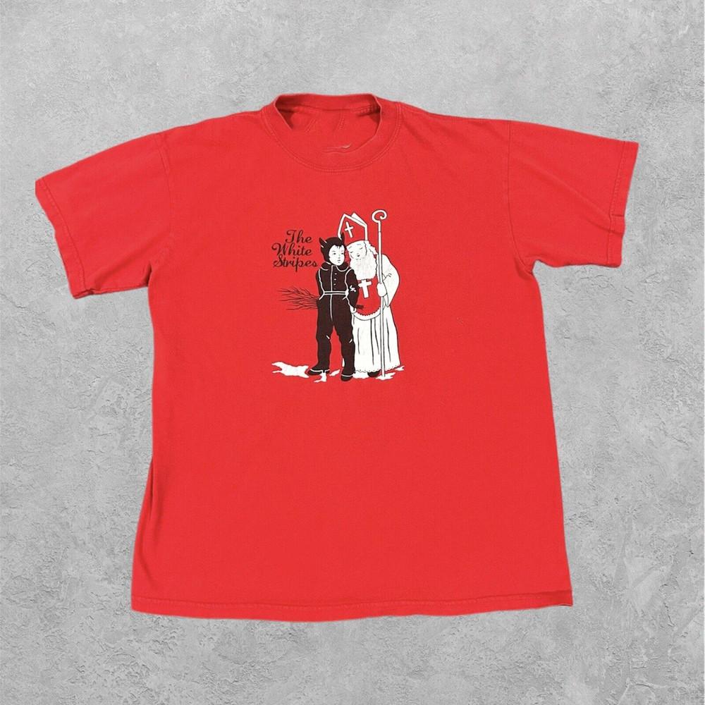 Белая полосатая футболка For Men Women Gift For Fan Red All Size Shirt AG2146 Унисекс Футболка