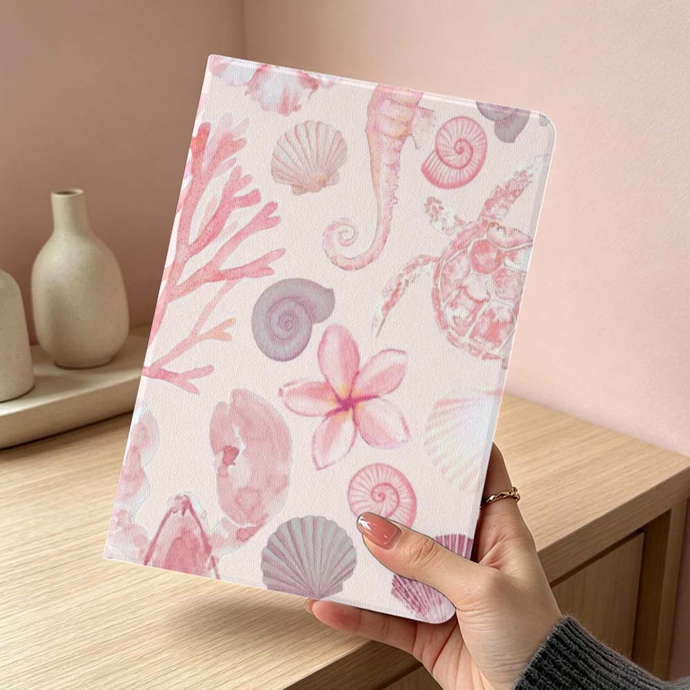 Розовая морская звезда узор черепахи Мягкий Для Xiaomi Redmi Mi Pad 8 7 6 5 4 2 SE K Pro Max Ultra Poco Pad Дюймовый Чехол для планшета