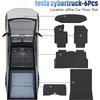 Tesla Cybertruck All-Weather TPE Floor & Trunk Mats: Eco-Friendly, Full Coverage