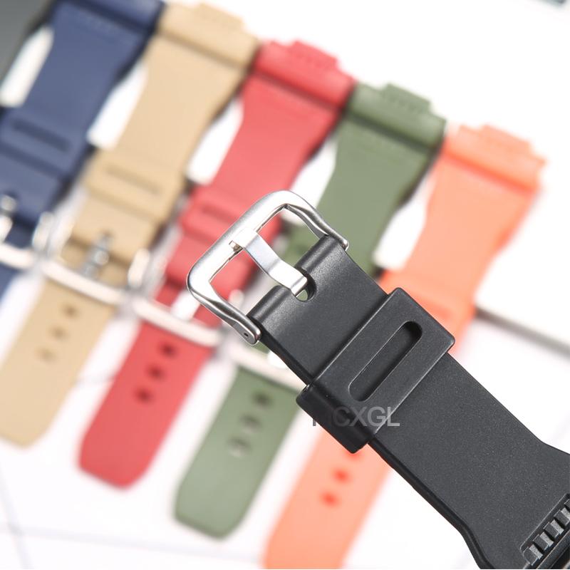 Сменный ремешок из смолы, подходящий для часов Casio 10330771 GW-7900 GW-7900B G-7900 GR-7900, мужской, водонепроницаемый, 16 мм, аксессуары
