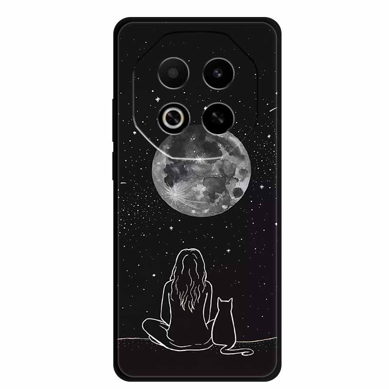 Для Meizu Note 16 5G Чехол Модный с Цветочным Принтом Мягкий ТПУ Черная Силиконовая Задняя Крышка Для Meizu Note16 Чехлы для Телефона Coque Funda
