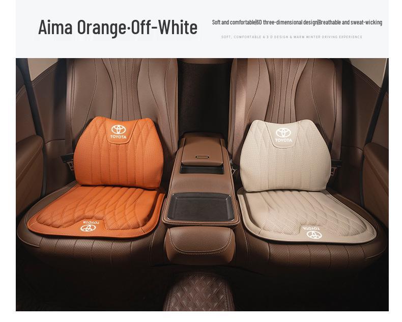 Подушка на сиденье Toyota: Camry, Avalon, Sienna, Reiz Поясничная поддержка - Универсальный всесезонный автомобильный аксессуар