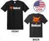 Трактор Bobcat Bob Cat Мужская черная футболка Размеры от S до 3XL Унисекс футболка