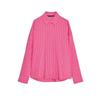 Spring New Women Clothes Sweet Style Stripe Vertical Comfort Long Sleeve Lapel Leisure Shirts 8676803