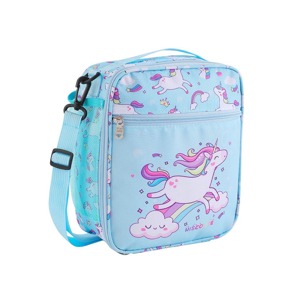 Kawaii Children Cartoon Unicorn Thermal Insulated Lunch Bag Box Portable Boys Girls School Office Picnic Lunch Bag