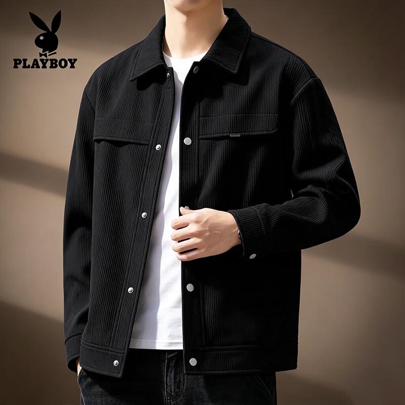 PLAYBOY Men's Casual Business Work Jacket