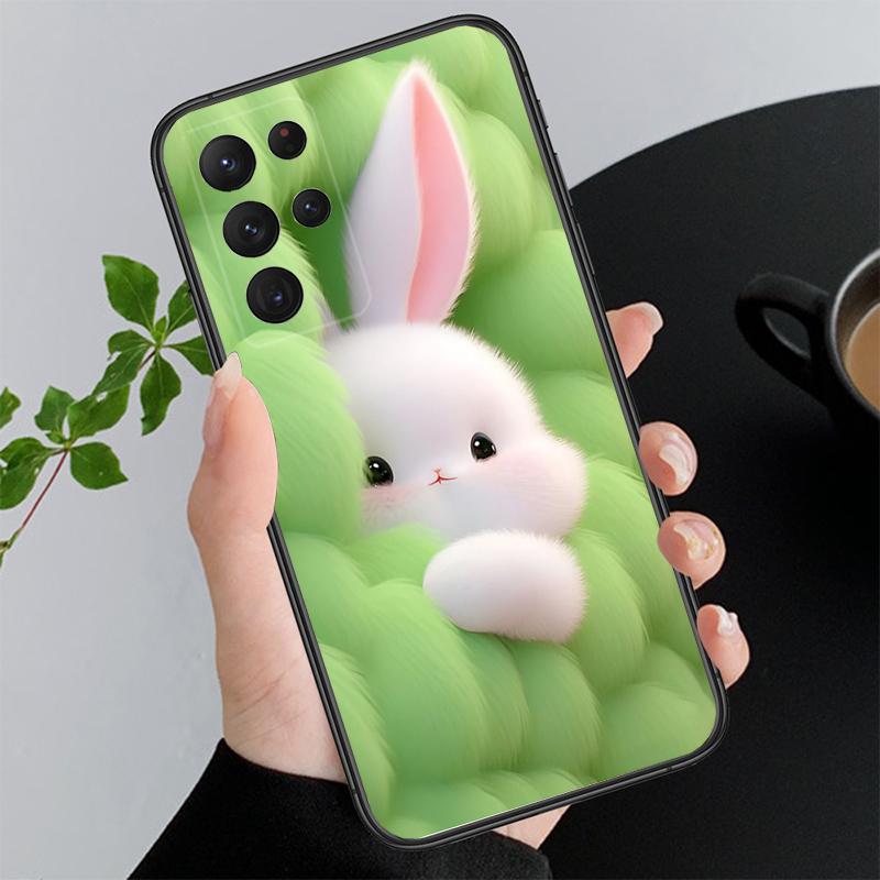 Чехол для телефона с изображением кролика для Samsung A52S A21S A33 A23 A13 A14 A32 A52 A53 A54 A51 A71 M51