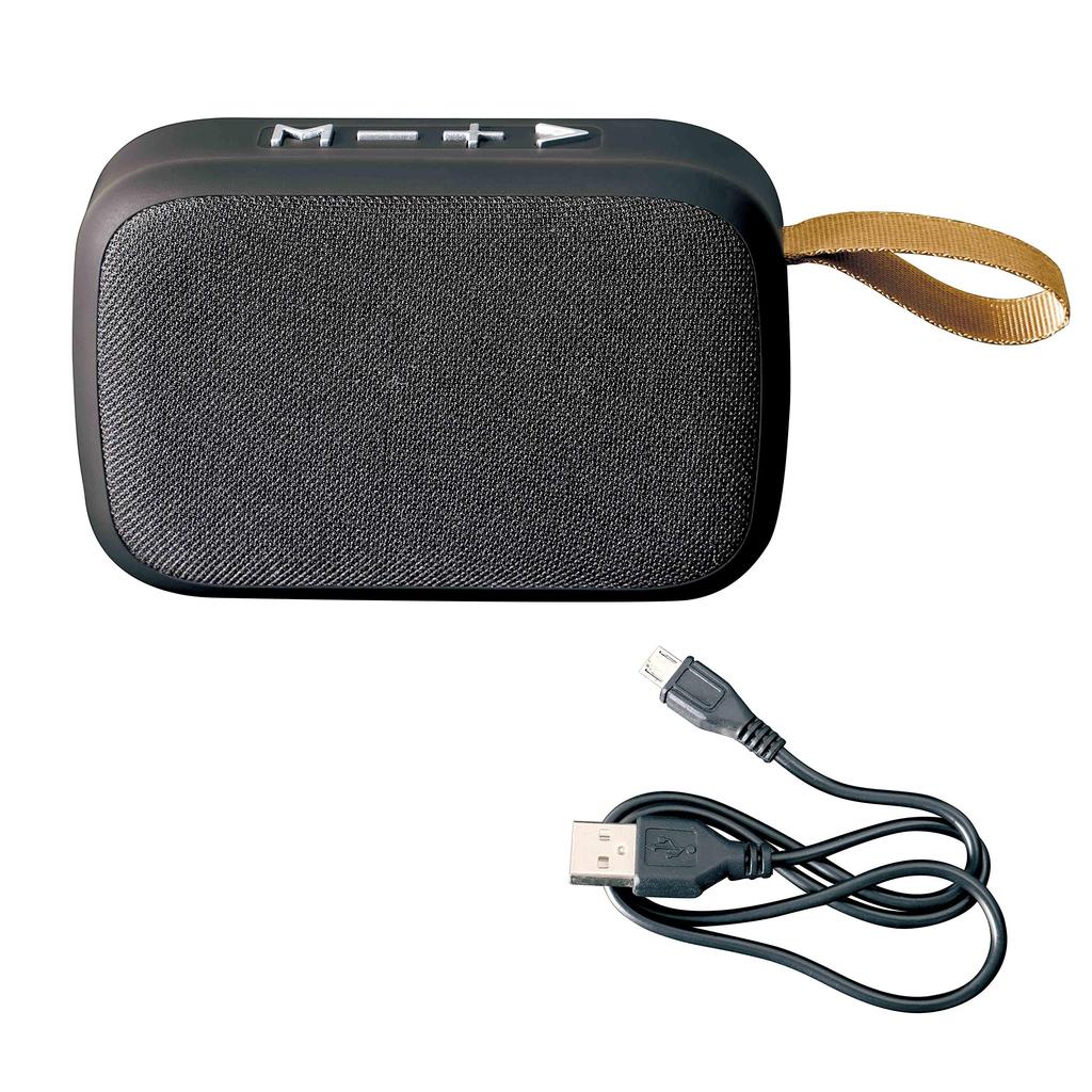 LITHON Audinsound Беспроводной Мини-динамик USB Усиленный Портативный SP-42 (KABS-042B) Bluetooth, Зарядка, Компактный, Басы,