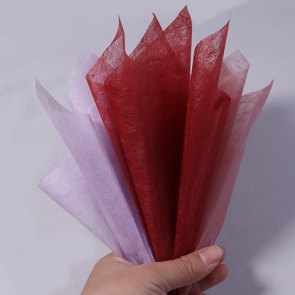 38pcs 30x30cm Flower Packaging Paper Soft Flower Wrapping Paper  Florist Wrapping